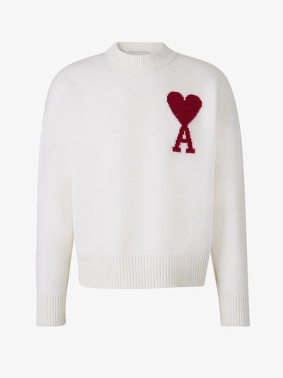 AMI - HEART SWEATER