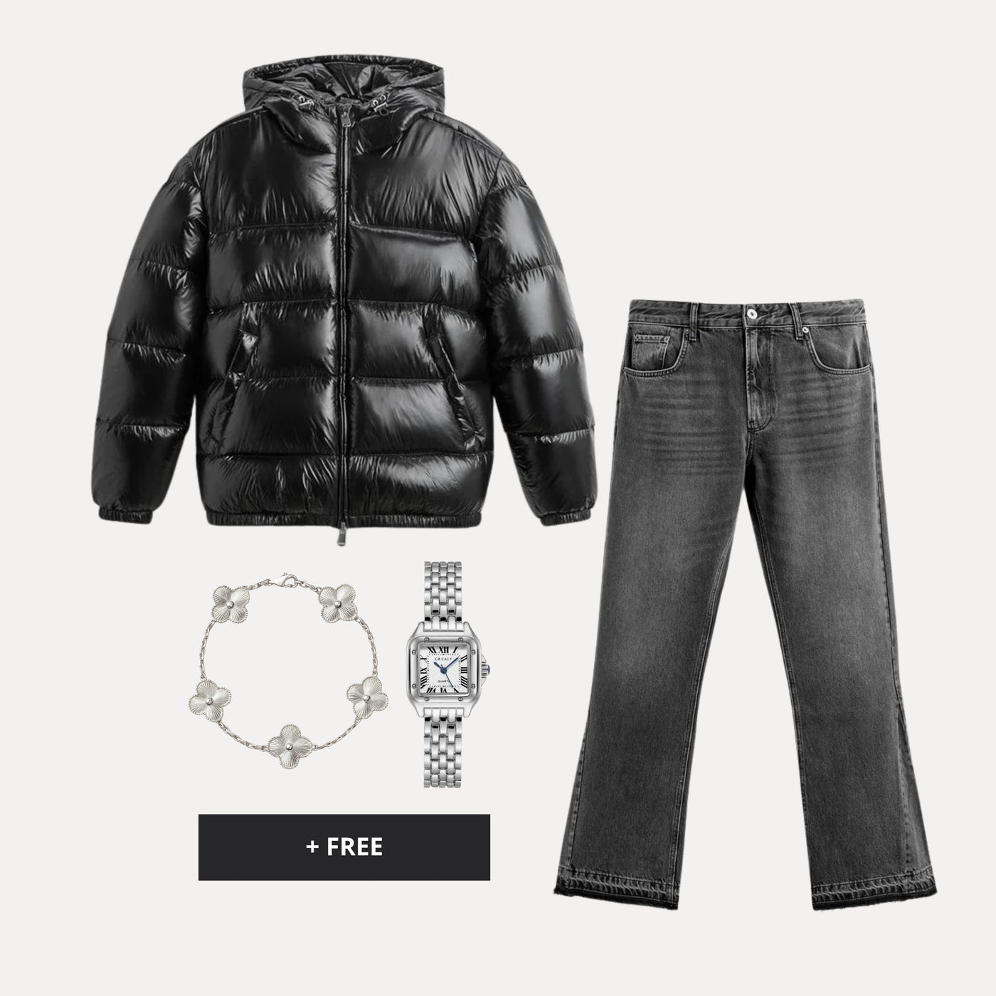 VIRAL OUTFIT - Monochrome Night