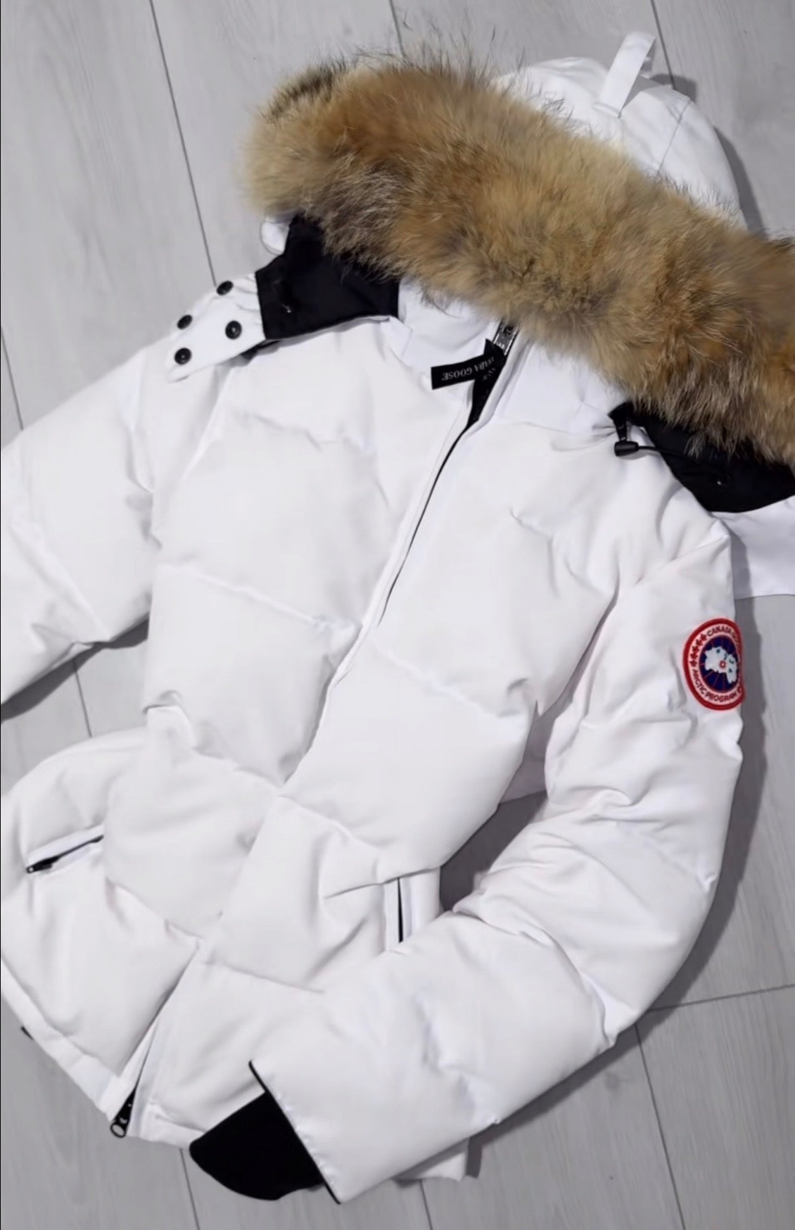 CANADA GOOSE SNATCHABLE COAT WHITE