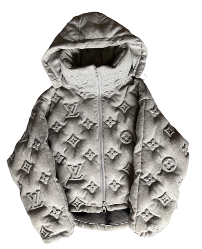 LV PUFFER COAT GREY