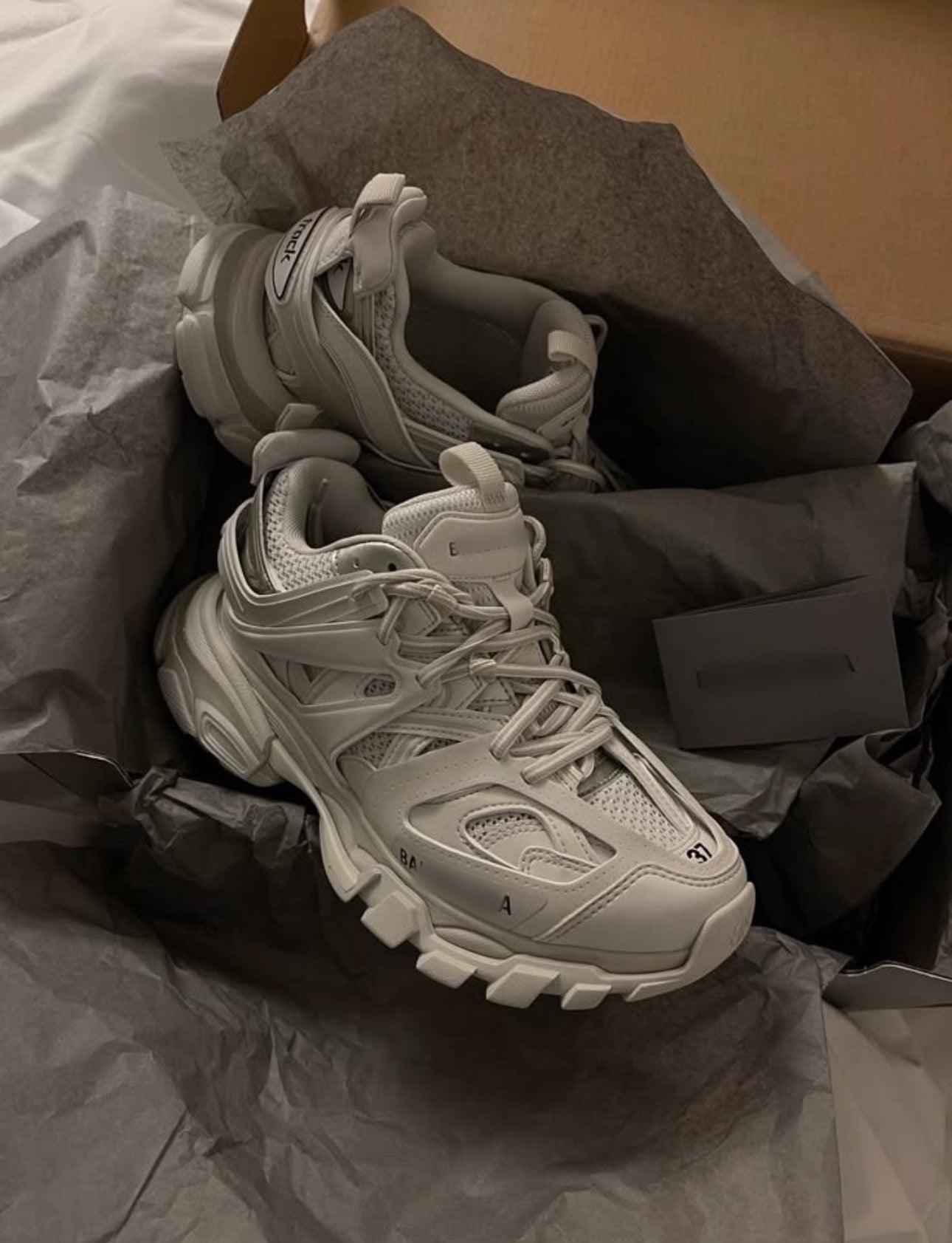Balenciaga Tracks white