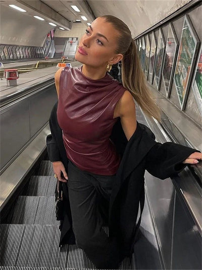 Burgundy Top